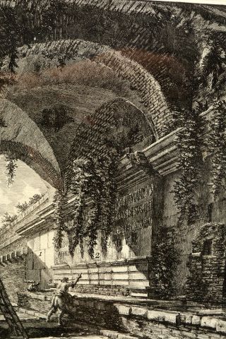 null PIRANESI, Giovanni Battista (1720-1778)
(View of the Bridge Known as Ponte Molle)
Scenographia...