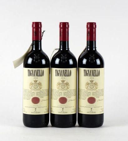 null Tignanello 2016
Toscana I.G.T.
Niveau A
3 bouteilles