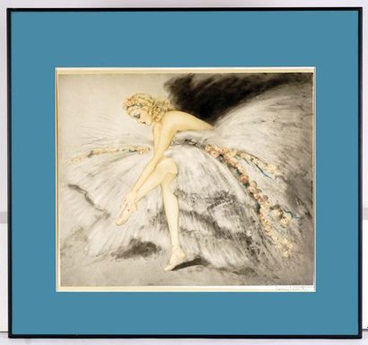 null ICART, Louis (1888-1950)

"Fair dancer" (1939)

Eau-forte

Signée en bas à droite:...