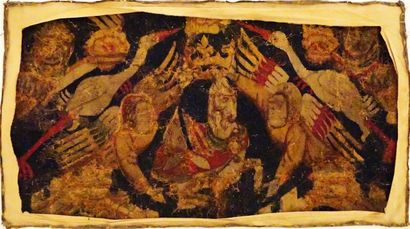 null Rare tapisserie des flandres à la licorne.

Fin XVe début XVIe



Provenance:

Collection...
