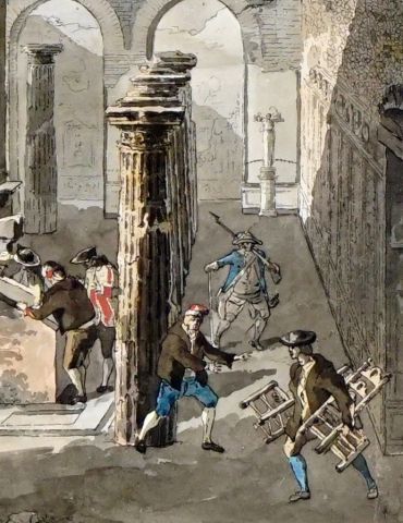 null DESPREZ, Louis Jean (1746-1804)

Temple à Pompéi

Dessin et aquarelle



Provenance:

Collection...