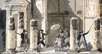 null DESPREZ, Louis Jean (1746-1804)

Temple à Pompéi

Dessin et aquarelle



Provenance:

Collection...
