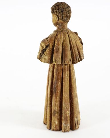 null Sculpture en bois polychrome représentant un enfant de chœur.

Époque XVIIIe



Provenance:

Collection...