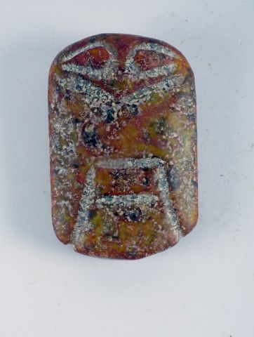 null Ensemble de 11 pendentifs et sujets archaïsants en pierres dures diverses, représentant...