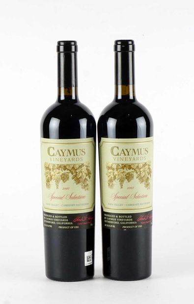 null Caymus Special Selection 2007
Napa Valley
Niveau A
2 bouteilles