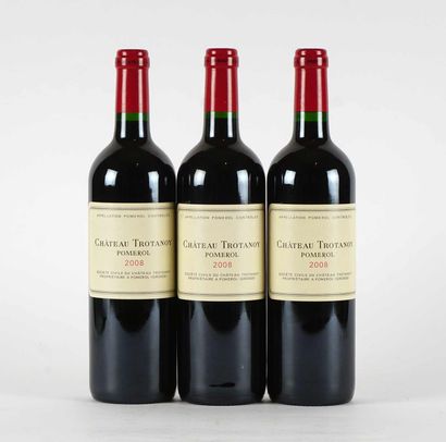 null Château Trotanoy 2008
Pomerol Appellation Contrôlée
Niveau A
3 bouteilles