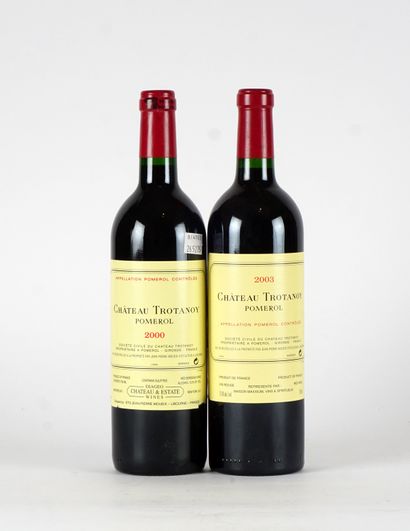 null Château Trotanoy 2000 2003 - 2 bouteilles