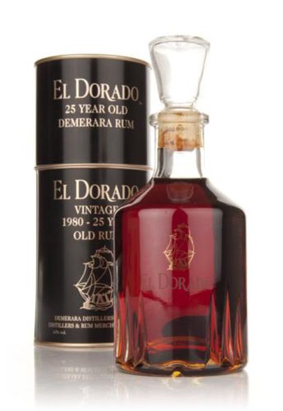null El Dorado Vintage Ron 1980
25 Year Old Demerara Rum
Distillé en 1986
Niveau...