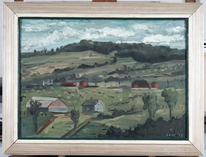 null EAST, Benoit (1915-)


Landscape


Oil on masonite


Signed and dated on the...