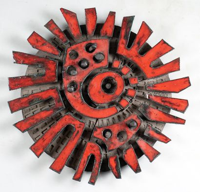 null SUCSAN, Charles (1932-)


Rare glazed ceramic wall sculpture of a red abstract...