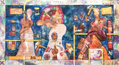 null LALIBERTÉ, Normand (1925-)

"The gambler"

Huile sur papier marouflé sur toile

Signée...