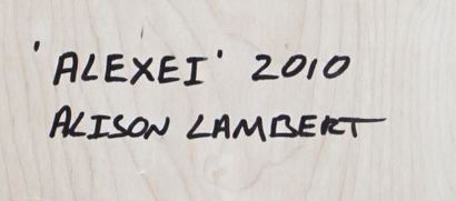 null LAMBERT, Alison (1957-)

"Alexei"

Fusain et pastel sur papier

Signé et daté...