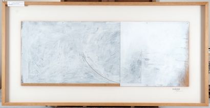 null KNUDSEN, Christian (1945-)

"Painting I5, 5/40/10"

Technique mixte sur isorel

Signée...