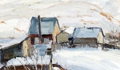 null IACURTO, Francesco (1908-2001)


Untitled - Winter scene


Oil on canvas


Signed...