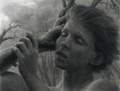 null MULVEY, Frank (1960-)


"Listening for signs of life"


Charcoal on paper


Signed,...