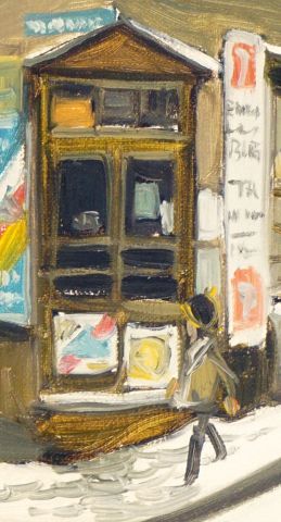 null LITTLE, John (1928-)

"Épicerie licenciée, Côte Ste Geneviève, Quebec"

Huile...