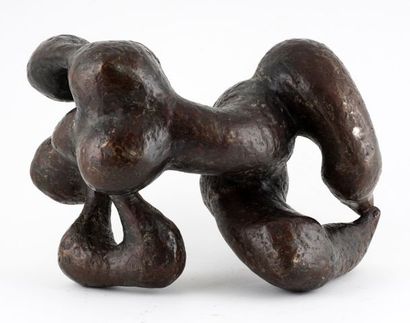 null DAUDELIN, Charles (1920-2001)

"La mer"

(Titre donné par l'artiste)

Bronze...