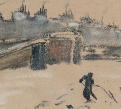 null PILOT, Robert Wakeham (1898-1967)

Bridge

Pastel and charcoal

Signed and dated...