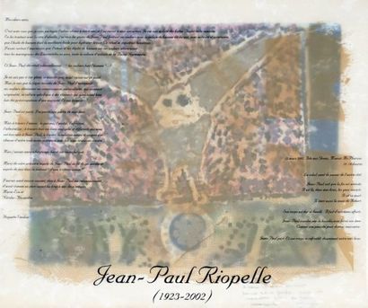 null RIOPELLE, Jean-Paul (1923-2002)

"L'envol"

Sérigraphie

Signature embossée...