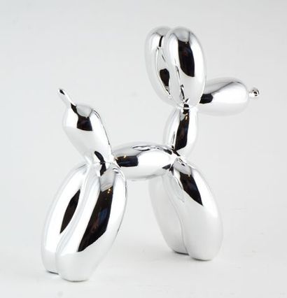  KITSCH SCHOOL NEO-POP XXI - Studio Editions 
Balloon dog (silver) 
Sculpture in...