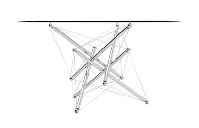 null WADDELL, Theodore (1930-)

Sculptural dining table model 714

Chromed metal...