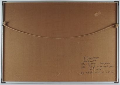null SIMONIN, Francine (1936-2020)

"Appeau scorpion"

Lithographie

Signée et datée...