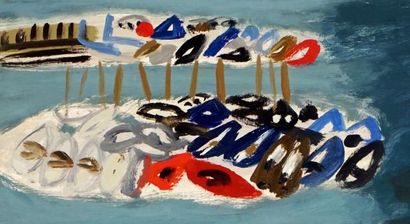 null CÉLICE, Pierre (1932-2019)

"The Yacht Basin - Dunkirk

Acrylic on canvas

Signed...