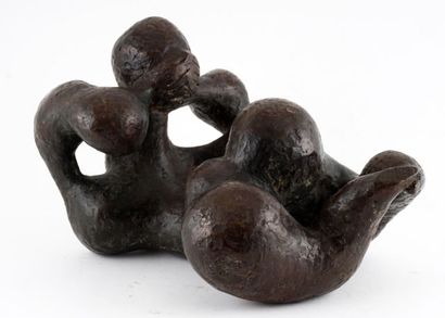 null DAUDELIN, Charles (1920-2001)

"The Sea"

(Title given by the artist)

Bronze...