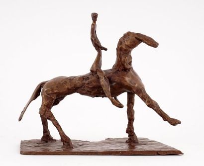null REINBLATT, Moe (Moses Martin) (1917-1979)

Rider

Bronze with brown patina

Signed...