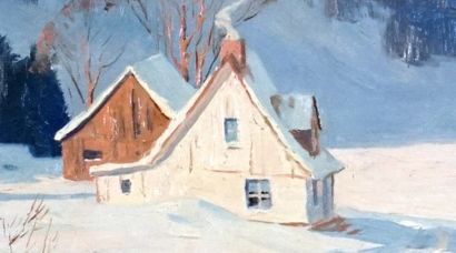 null RIORDON, John Eric Benson (1906- 1948)

"Shadow of late afternoon

Oil on panel

Signed...