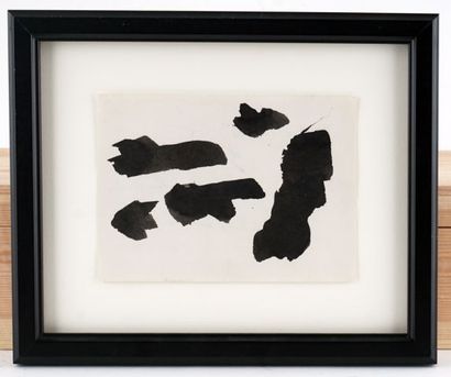null MOLINARI, Guido (1933-2004)

"Abstraction (Suite #3)"

Ink on paper

Dated and...
