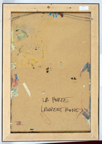 null BONET, Laurent (1958)

"The door

Oil on panel

Signed lower right: L. Bonet

Countersigned...