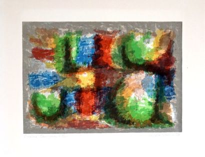 null JASMIN, André (1922-)

"AJ"

Box containing 10 serigraphs

Signed and dated...