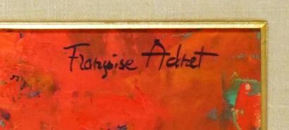 null ADNET, Françoise (1924-2014)

"Claude Jeanne sur fond rouge"

Huile sur toile

Signée...