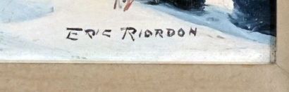 null RIORDON, John Eric Benson (1906- 1948)

"Shadow of late afternoon

Oil on panel

Signed...