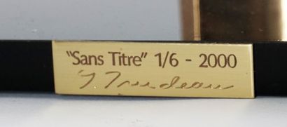 null TRUDEAU, Yves (1930-2017)

Untitled

Bronze with golden patina

Signed, dated...