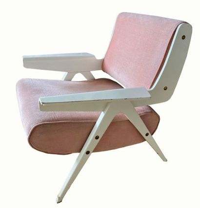 null FRATTINI, Gianfranco (1926-2004)

Wooden armchair, model 831

Italy, circa 1955



H:...