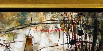 null DE GALLARD, Michel (1921-2007)

"Paysage de l'Yonne"

Huile sur toile

Signée...