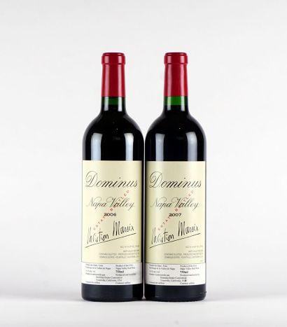 null Dominus 2006

Napa Valley

Niveau A

1 bouteille



Dominus 2007

Napa Valley

Niveau...