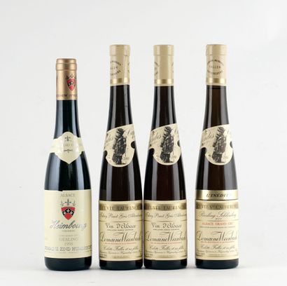 null Sélection de Vins d'Alsace - 4 bouteilles de 375ml