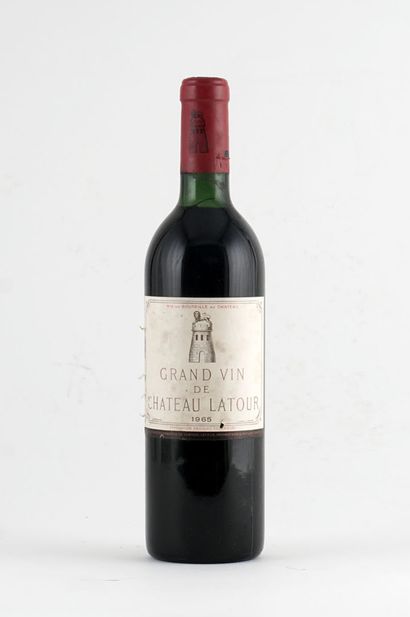 null Château Latour 1965

Pauillac Appellation Contrôlée

Niveau B

1 bouteille
