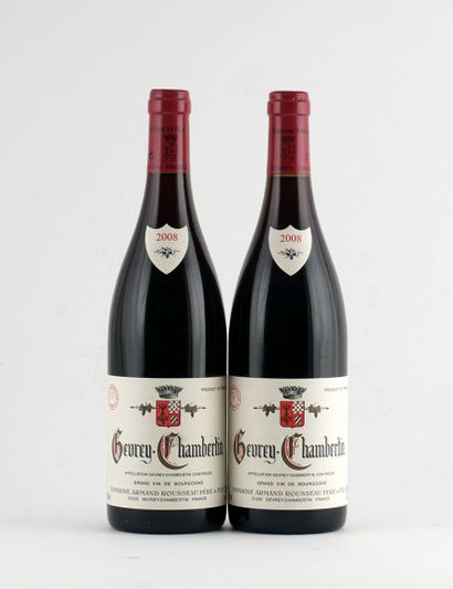 null Gevrey-Chambertin 2008, Armand Rousseau - 2 bouteilles