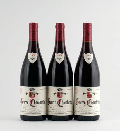 null Gevrey-Chambertin 2008, Armand Rousseau - 3 bouteilles