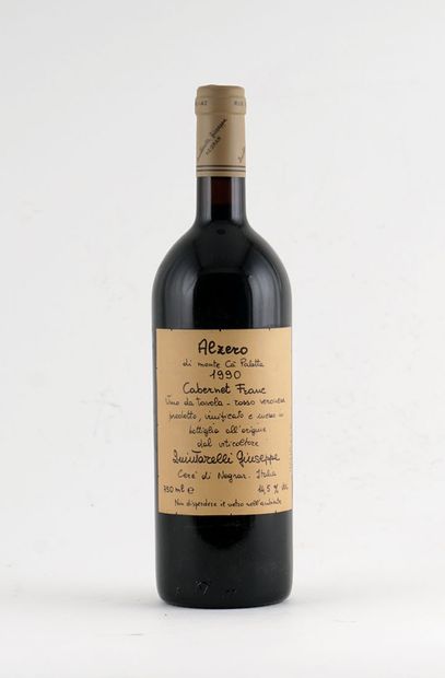  Giuseppe Quintarelli Alzero Cabernet Franc 1990 
Vino da Tavola - Rosso Veronese...