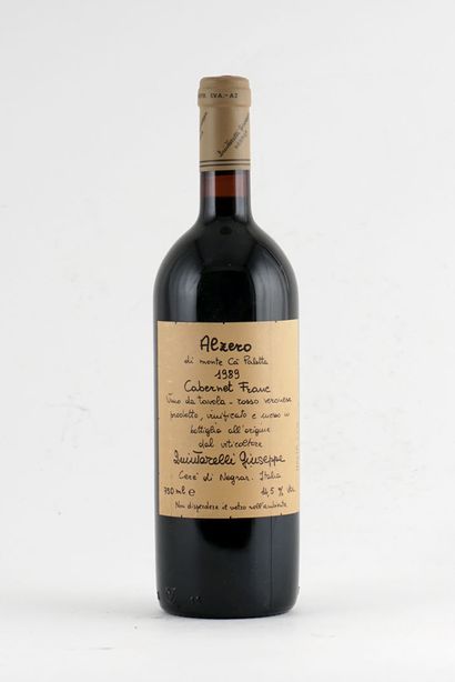 null Giuseppe Quintarelli Alzero Cabernet Franc 1989 - 1 bouteille