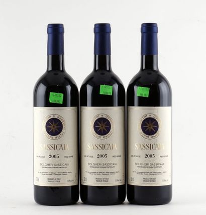 null Sassicaia 2005

Bolgheri Sassicaia D.O.C.

Niveau A

3 bouteilles