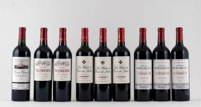 null Sélection de Vins de Saint-Émilion comprennant:



- Croix Canon 2012

- Château...