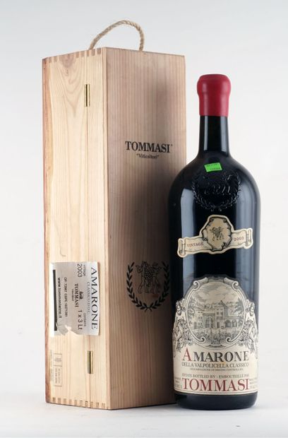 null Tommasi 2003

Amarone della Valpolicella Classico DOCG

Niveau A

I bouteille...