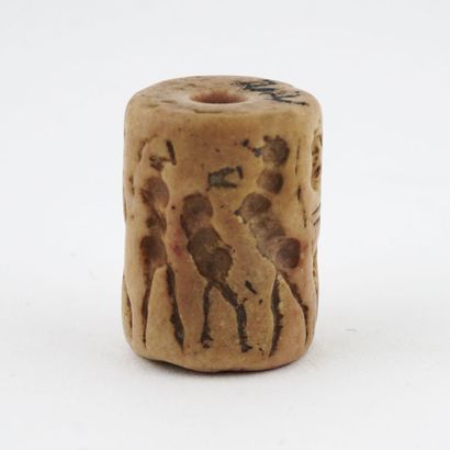 null Set of eight Mesopotamian cylinder seals, mix of genuine and copies after the...