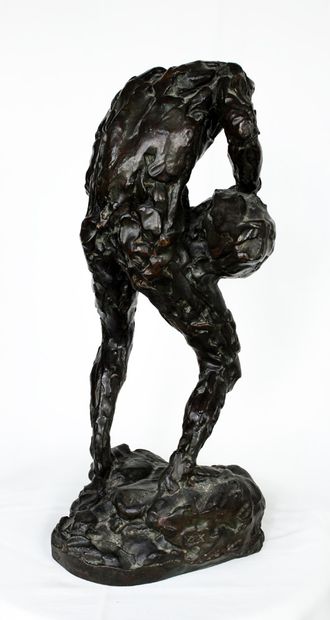 null BOURDELLE, Émile Antoine (1861-1929)

"Headless figure pouring from a jar"

Bronze

Signed,...